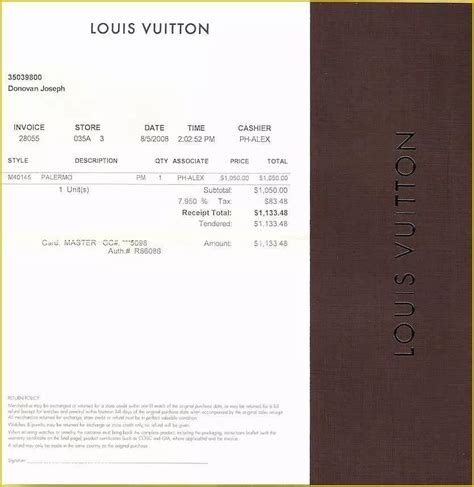 louis vuitton hong kong receipt|louis vuitton receipt template free.